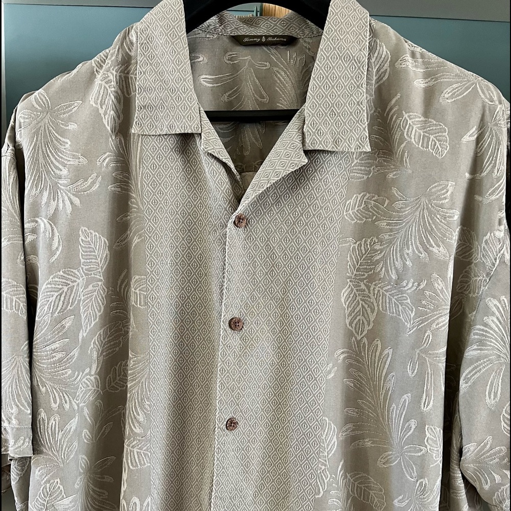 Tommy Bahama Silk Shirt XXL
